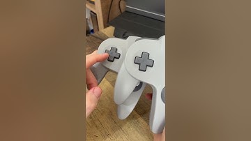 Original N64 Controller vs Switch Version