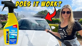Rain X Rain Repellent Does It Really Work? #rain #wow