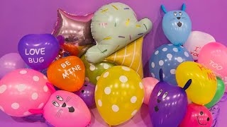 FUN HAPPY BIRTHDAY BALLOON POPPING #sounds  #popping #subscribe #like #balloons #satisfying