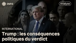 Quelles conséquences de la culpabilité de Donald Trump sur la présidentielle? by Radio-Canada Info 14,265 views 16 hours ago 5 minutes, 48 seconds
