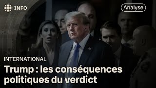 Quelles conséquences de la culpabilité de Donald Trump sur la présidentielle?