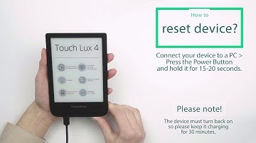 How to reset PocketBook? | PocketBook Official Channel |