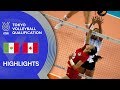 MEXICO vs. CANADA - Highlights Women | Volleyball Olympic Qualification 2019