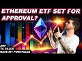 Ethereum etf set for approval finding trades  rate my portfolio