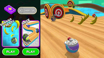Going Balls Shuffle Banana Frenzy Gameplay Walkthrough Android ios