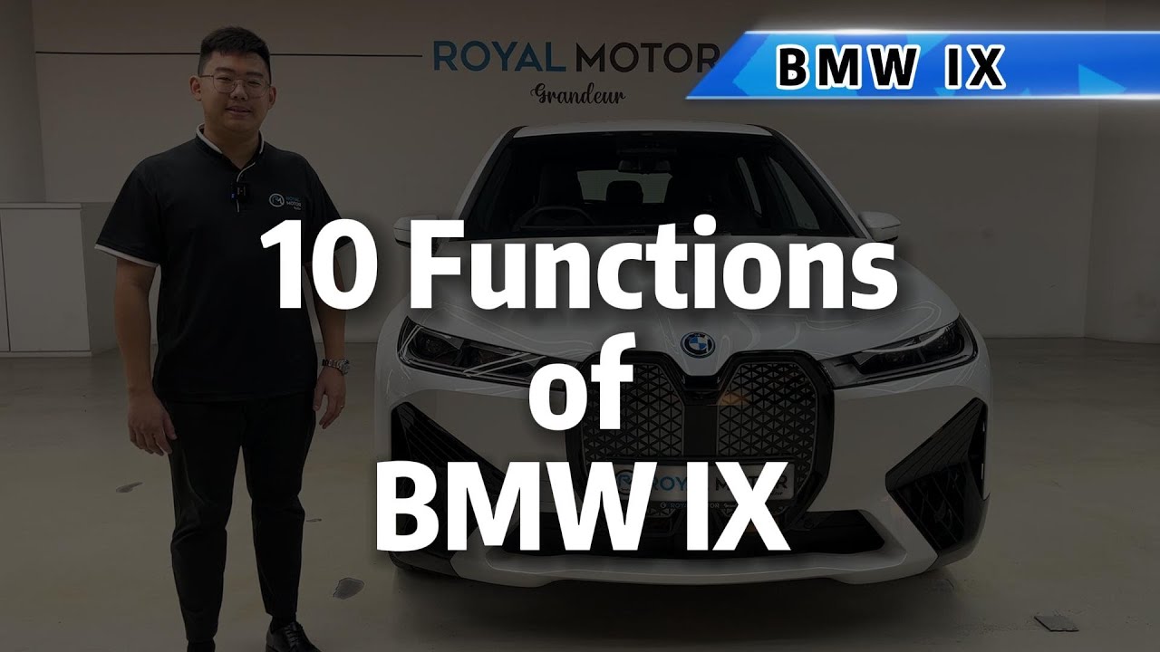 10 Functions of BMW IX - YouTube