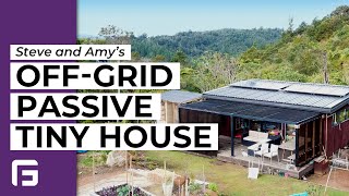 We Visit  an Offgrid Passive Tiny House in NZ | GridFree Living