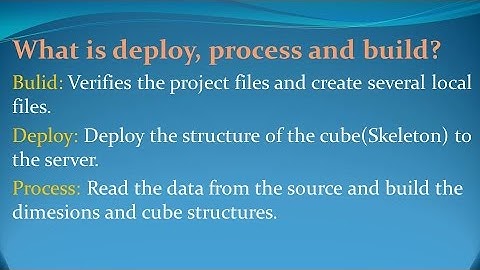 SSAS Interview Questions and Answers for freshers and experienced– Part 5