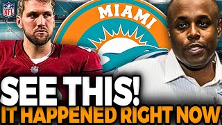 🚨🛑OUT NOW! YOU WILL NOT BELIEVE! HE IS OUT? SURPRISE! MIAMI DOLPHINS NEWS AND RUMORS