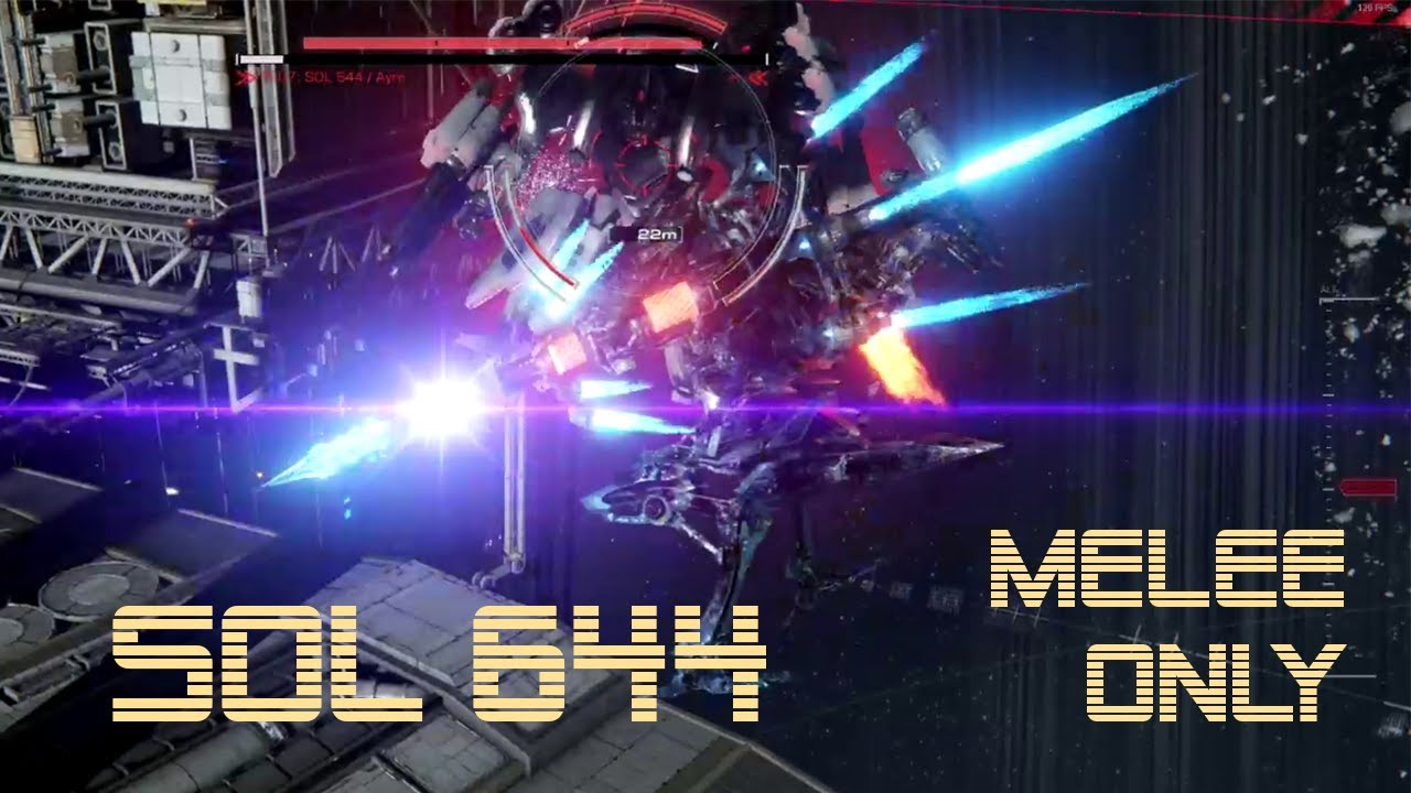 AC6: SOL 644 Melee Only - YouTube