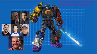 Character Voice Comparison - Menasor (Transformers)