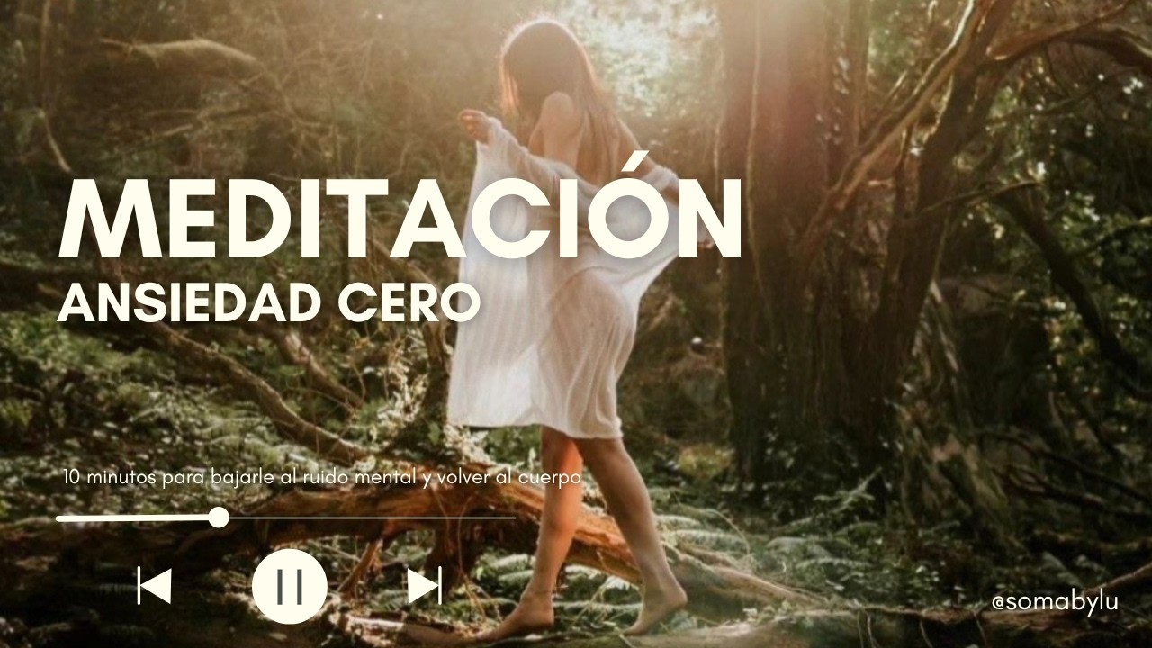 Meditación para la ansiedad | Calma tu mente y vuelve a tu cuerpo - YouTube