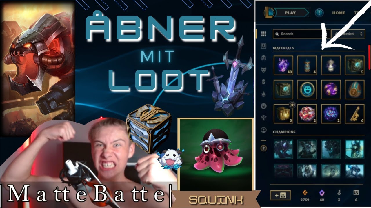 Unboxing League of Legends Loot! Mythic Essence + Champion Capsules + Orbs + Hextech Chests