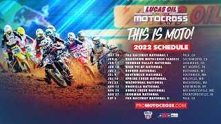 Pacific Racing Organization Schedule 2022 2022 Pro Motocross Schedule Unveiled - Lucas Oil Pro Motocross Championship