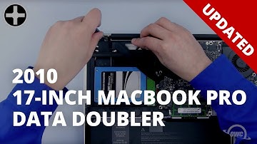 How to Install a Second Drive Inside a 2010 17-inch MacBook Pro with the OWC Data Doubler