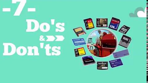 Do's and Don'ts to Avoid SD Card Data Loss