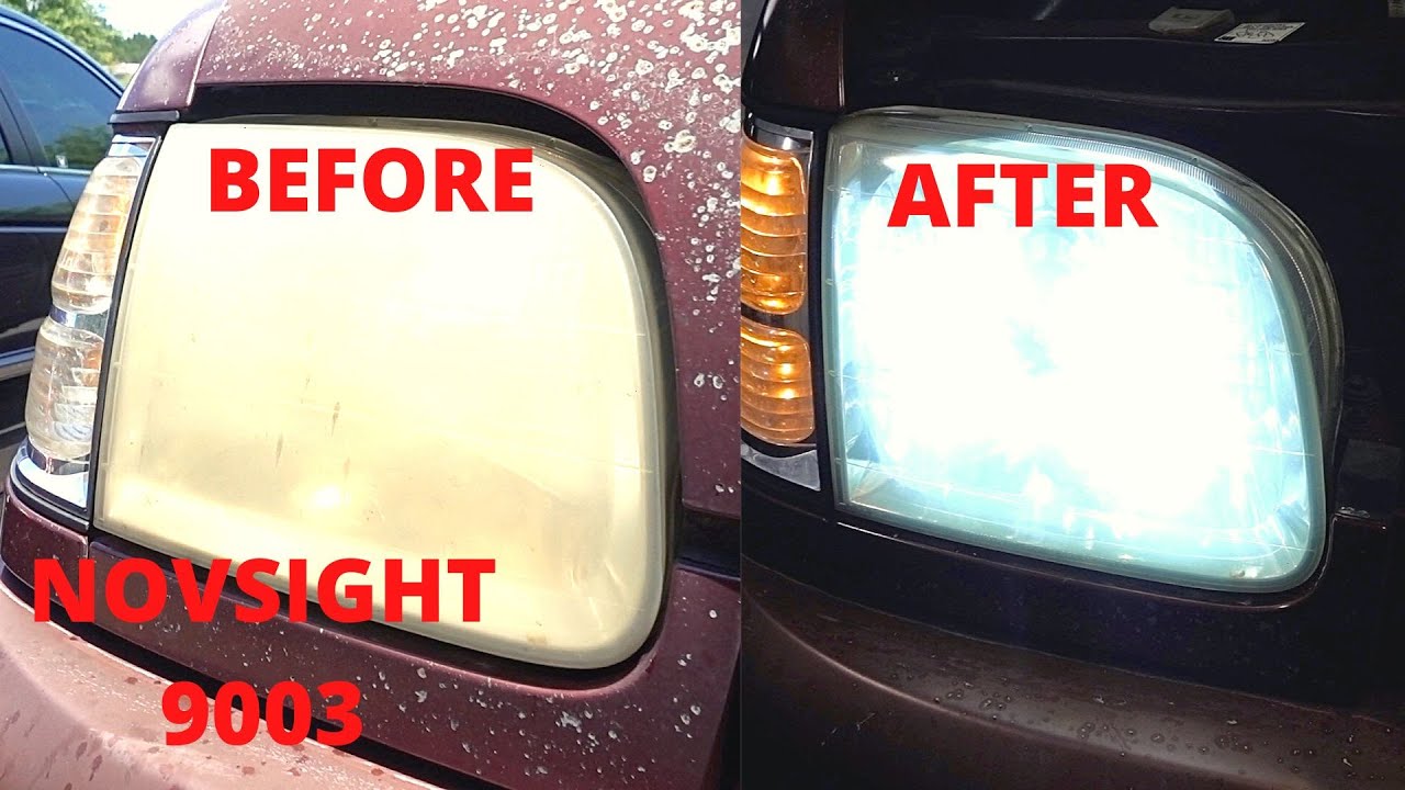 Novsight H4/9003/HB2 LED Bulbs Installation YouTube