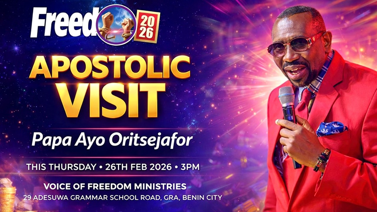 FREEDOM 2026 | DAY 4 | VOICE OF FREEDOM MINISTRIES, BENIN CITY | WITH PAPA AYO ORITSEJAFOR