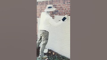 We are giving this ranch a makeover - cleaning her up and applying samples of Classico Limewash