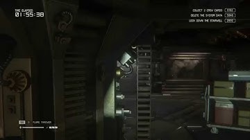 Alien Isolation Survivor Mode - Basement - Never Run