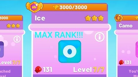 Evo Pop - Ice (REACHED MAX RANK!!!)