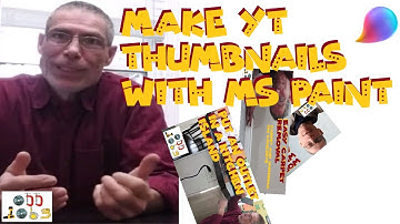 How to Create hi res custom YouTube Thumbnails with MS Paint