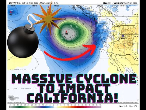 Massive cyclone to