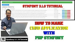 Symfony 3.1.10 CRUD Tutorial for Beginners Step by Step