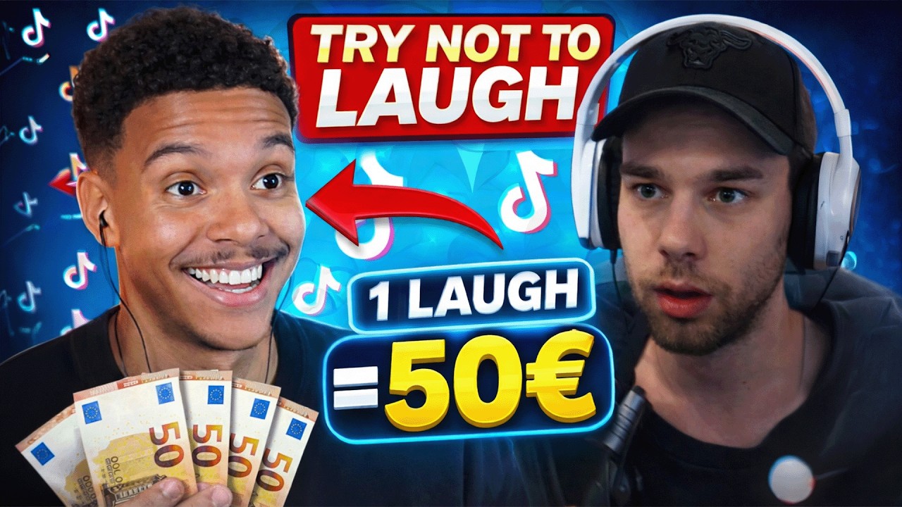 😱BRING MICH ZUM LACHEN UND GEWINNE 50€..!!😆💵 TRY NOT TO LAUGH TIKTOK EDITION