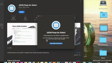 JSON Peep for Safari Developer Tools App [MAC] Basic Overview - Mac App Store