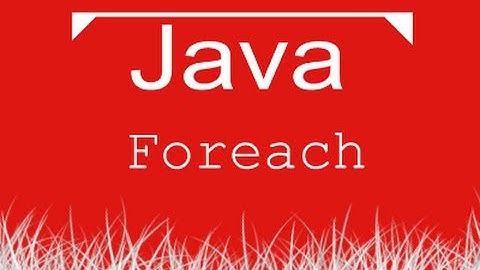 Aula de Java 013 - Foreach, for especial