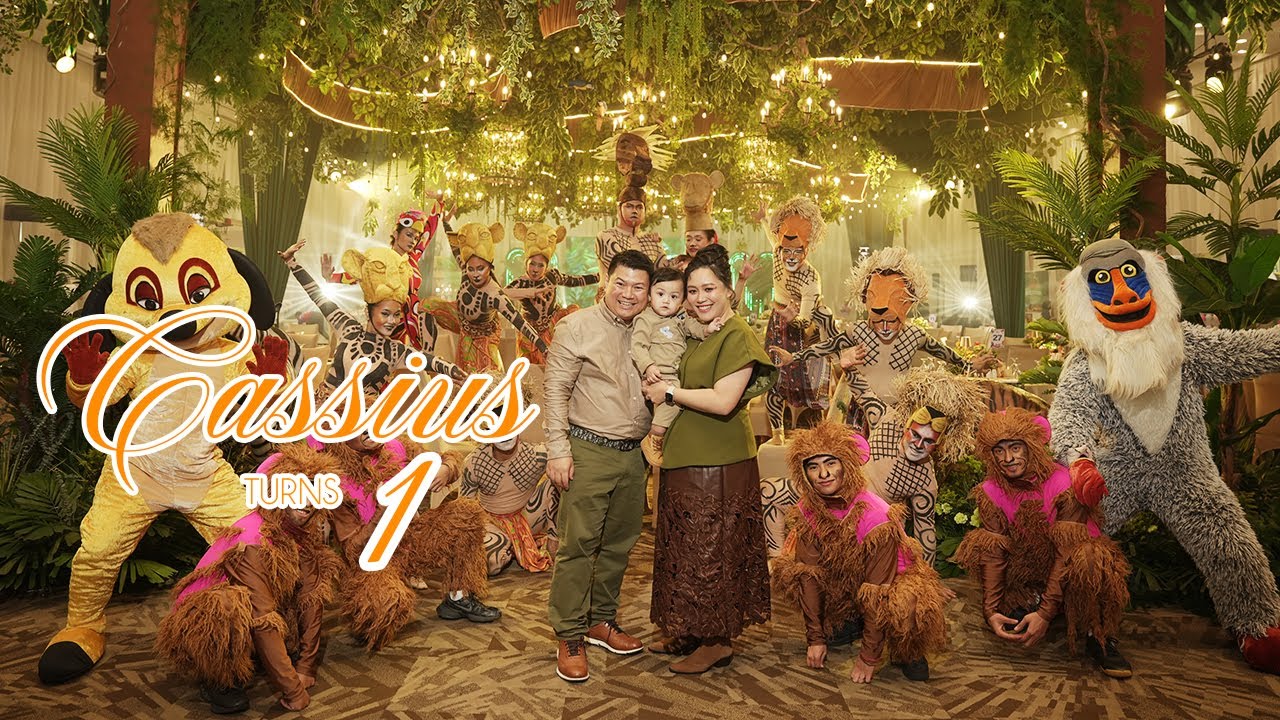 Кассиусу исполняется 1 год. Видео, смонтированное в тот же день, от Niceprint Photography.