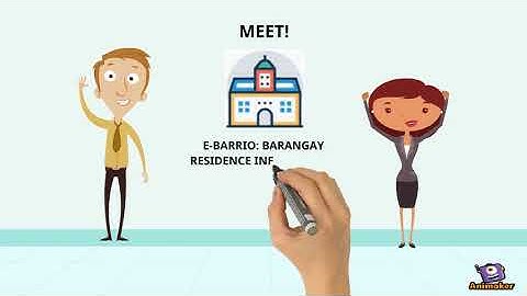 E-BARRIO: BARANGAY RESIDENCE INFORMATION SYSTEM