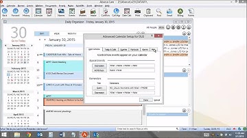 How to Change Calendar Colors in AbacusLaw 2015