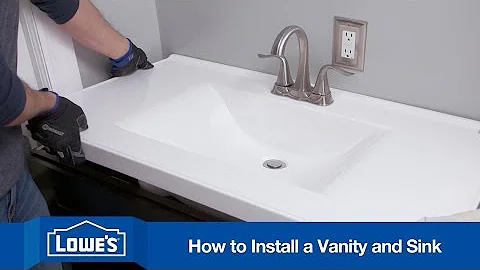 How To Install a Bathroom Vanity