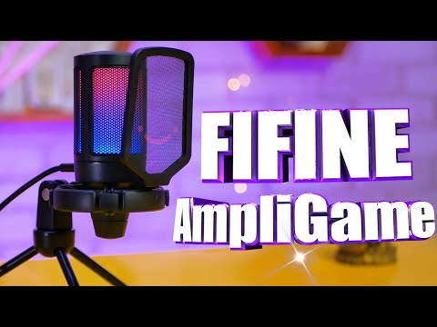 Обзор и тесты микрофона FIFINE AmpliGame! Поговорил- спел- и офигел--