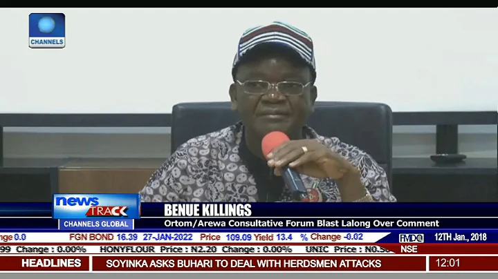 Ortom Blasts Lalong Over Comment On Benue Killings