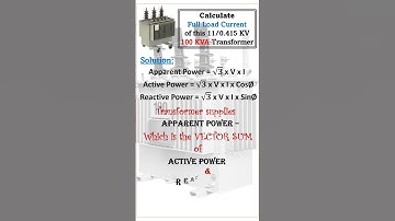 100 KVA Transformer Full Load Current | how to calculate full load current of transformer |