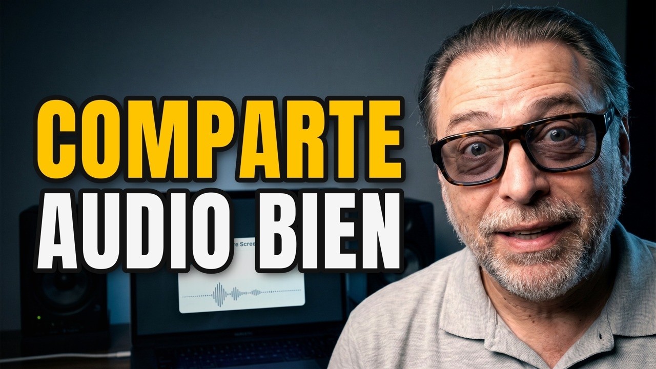 Comparte MÚSICA y Audio sin que Falle el Sonido (Zoom)