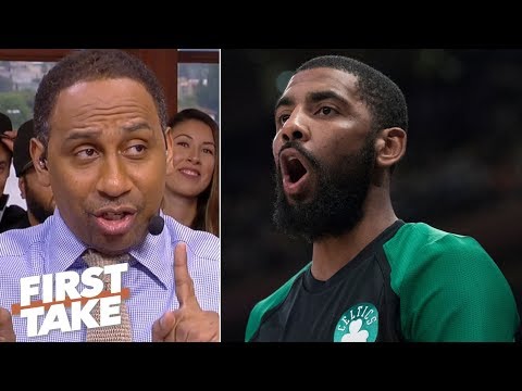 ‘He ain’t joining LeBron’ – Stephen A. reacts to Kyrie-Roc Nation reports | First Take