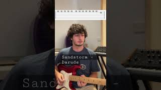 Sandstorm - Darude guitar lesson