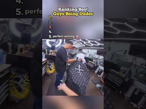 Ranking Guys Being Dudes Videos 😎 #best #funny