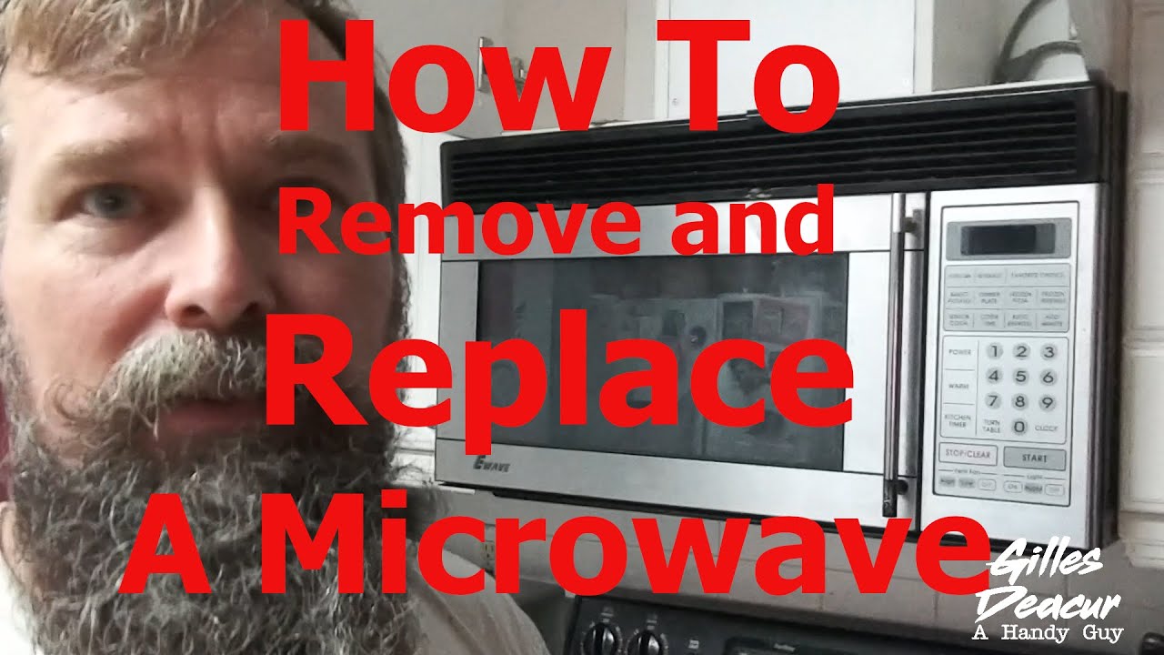 How To Remove and Replace an Over-The-Range Microwave - Frigidaire