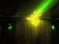Mini moving led 15w rgb 500mw rgy laser