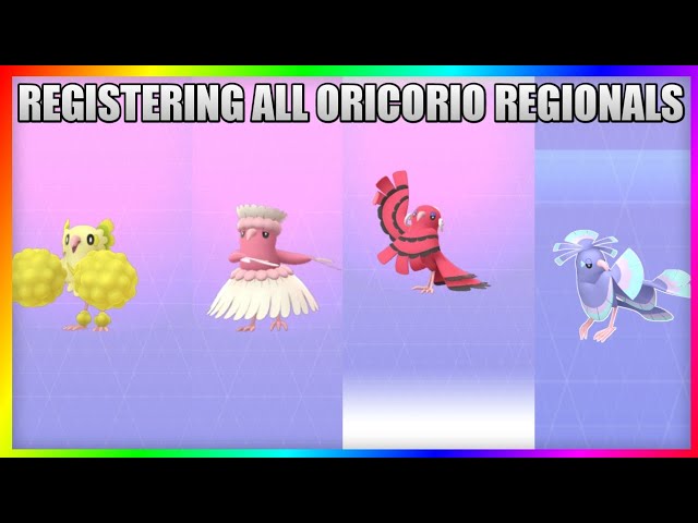 Pokémon Go Oricorio forms: How to get Oricorio and Oricorio's forms  explained