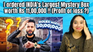 Reaction On: I ordered INDIA's Largest Mystery Box worth Rs 11,00,000 !! (Profit or loss ?) #elvish