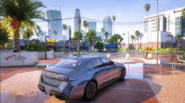 GTA 5 Next Level Graphics QuantV Mod And Realistic Gameplay On RX 6800XT Ultra Settings