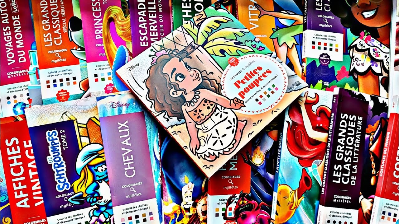 Покупки раскрасок Ашет /Hachette за последнее время ♥️ 