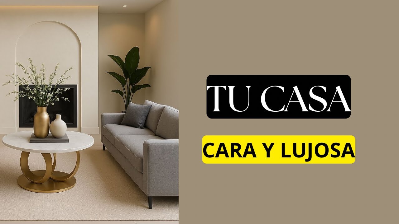 👉TU CASA MÁS CARA y LUJOSA✨Ideas Fáciles de Diseño de Interiores #home #viral #viralvideo #homedecor