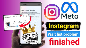 Instagram meta verified waiting list | fix you are on the waiting list meta verified Instagram
